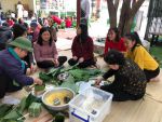 Hoạt động trải nghiệm gói bánh chưng