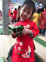 Hoạt động trải nghiệm gói bánh chưng