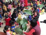 Hoạt động trải nghiệm gói bánh chưng